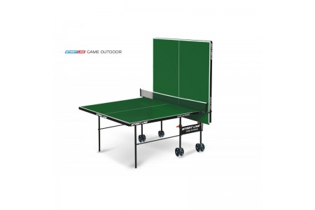 Стол Теннисный Game Outdoor С Сеткой Зелёный
